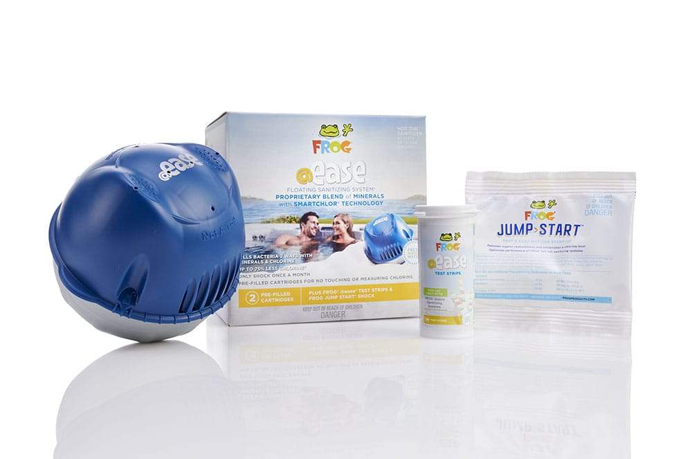 Spa FROG @ease Floating SmartChlor Hot Tub Sanitizing Start-Up Kit ...